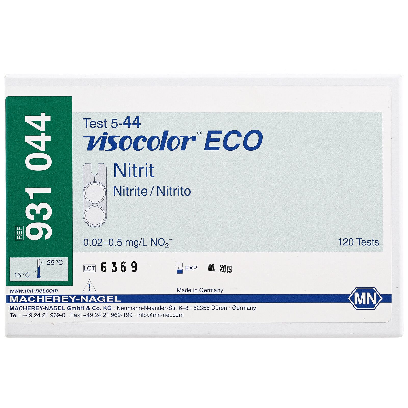 Macherey-Nagel - Visocolor ECO - Nitrit - Test