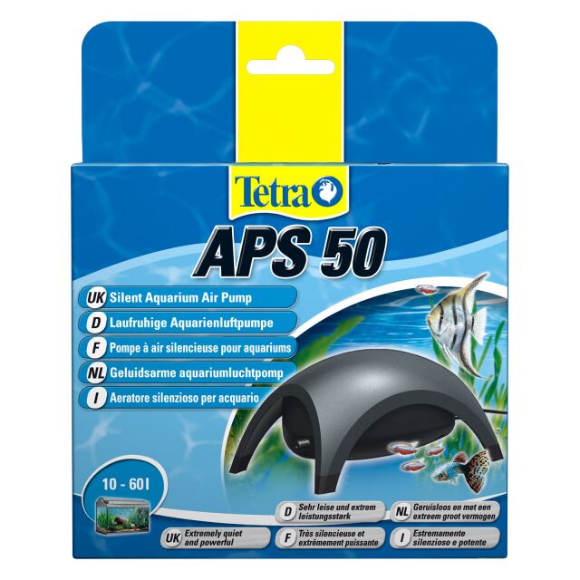 Tetra APS 300 Aquarienluftpumpe sehr leise Luftpumpe für 120-300l Aquarium, Luftpumpen, Aquaristik