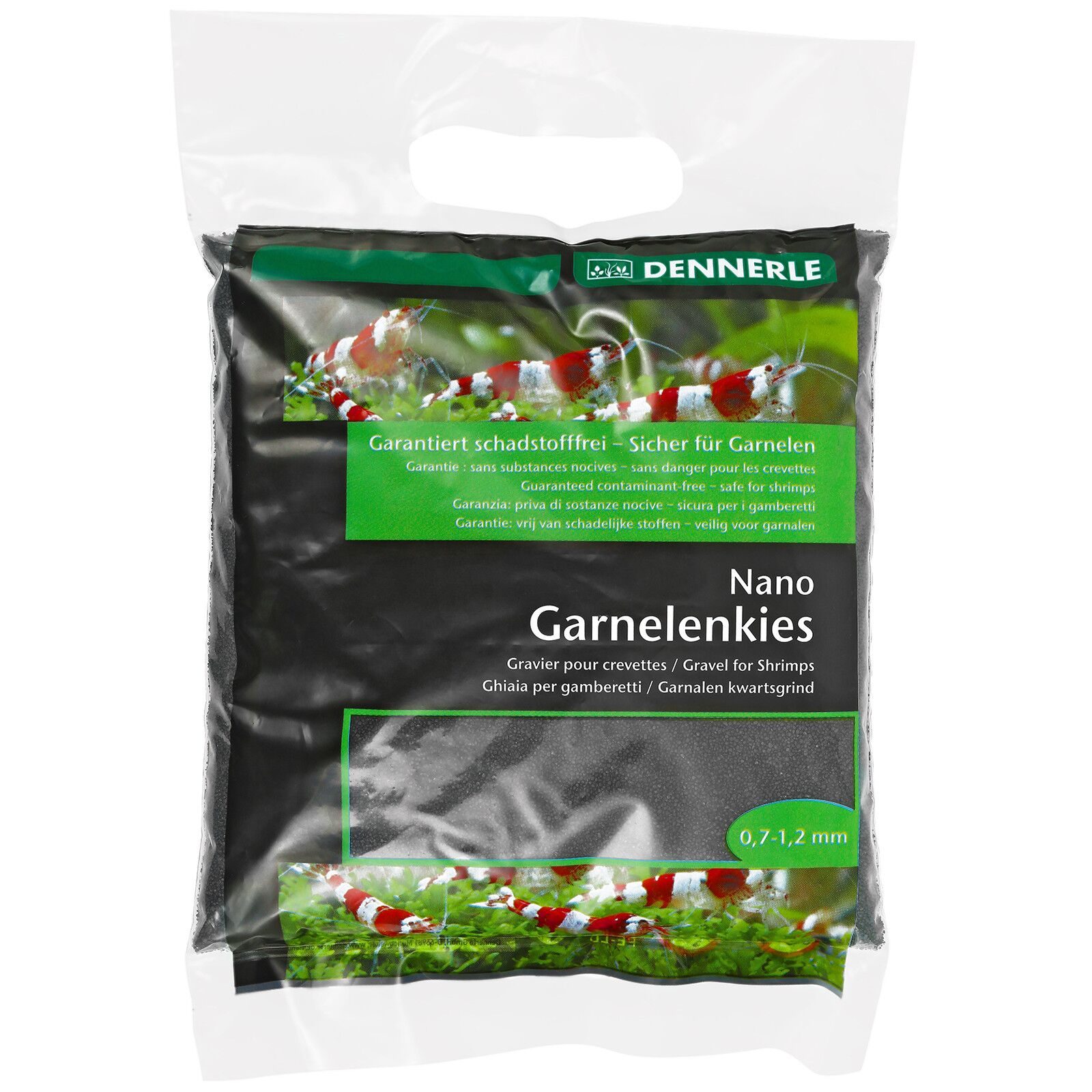 Dennerle - Nano Garnelenkies - Sulawesi schwarz - 2 kg - B-Ware