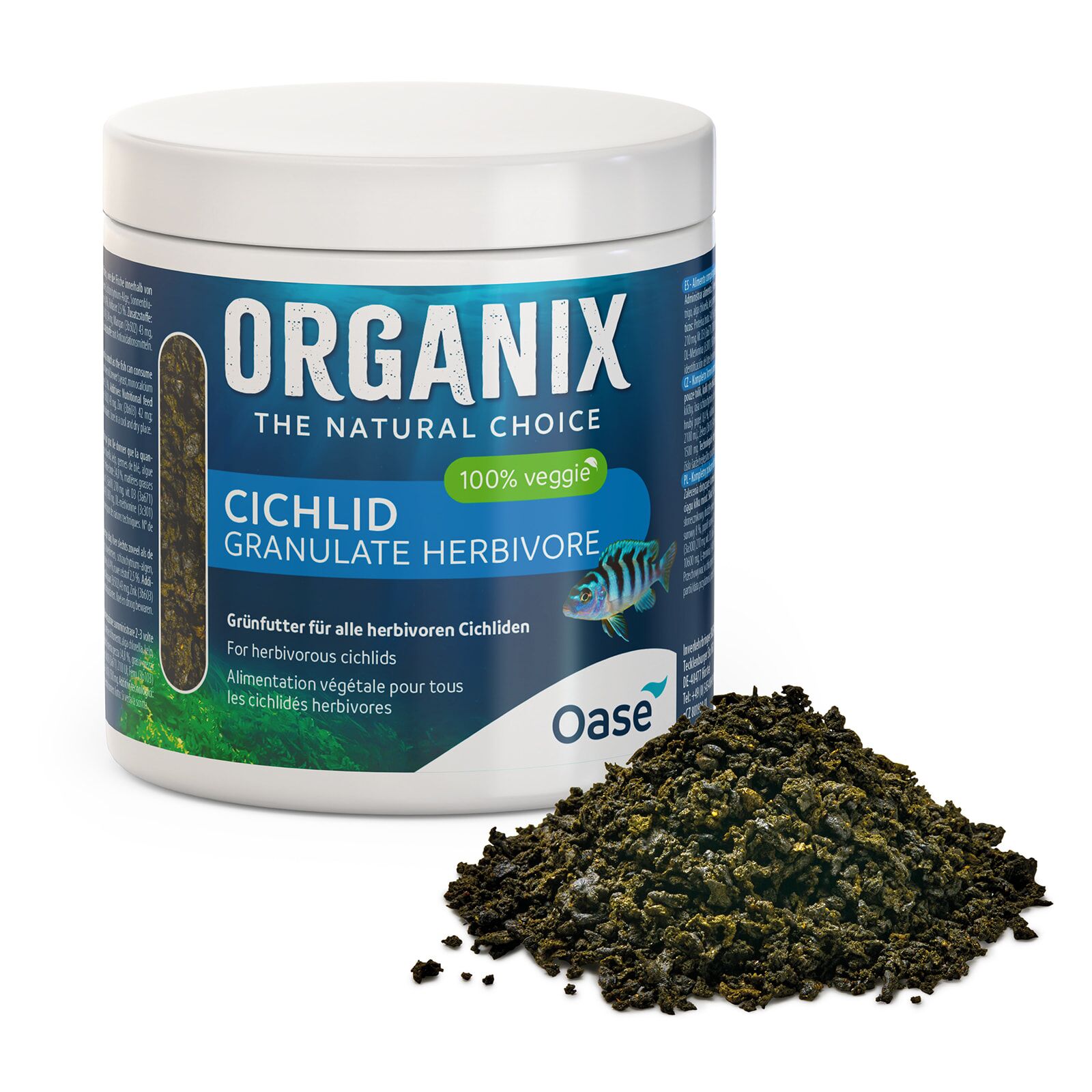 Oase - Organix Cichlid Granulate Herbivore