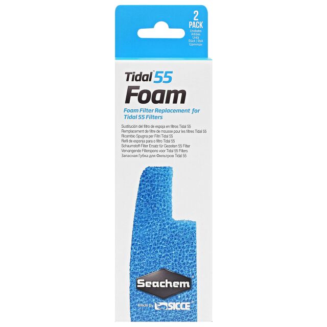 Seachem - Tidal Foam - Filterschwamm - 2x - 55 - B-Ware