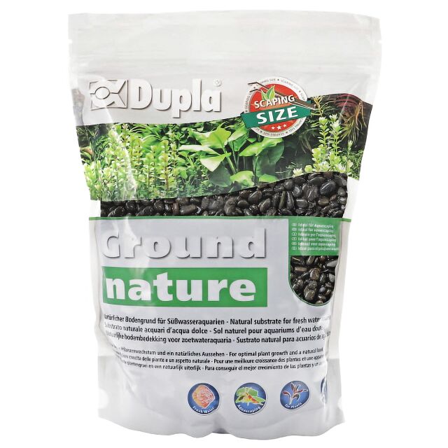 Dupla - Ground Nature - Black Pebbles Mini - 3-5 mm