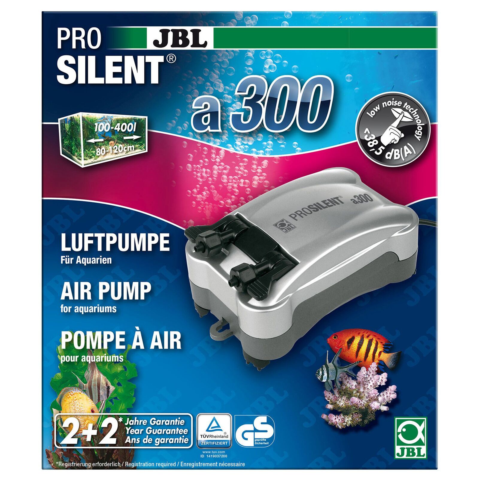 JBL Aquarium Luftpumpe ProSilent a100 kaufen bei OBI