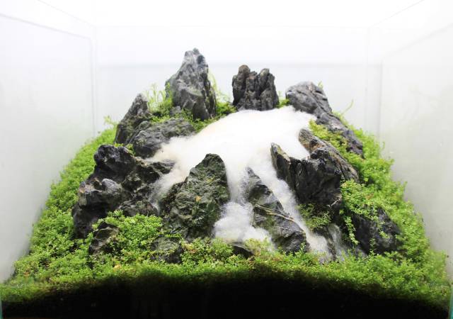 diy lava rock aquarium decorations