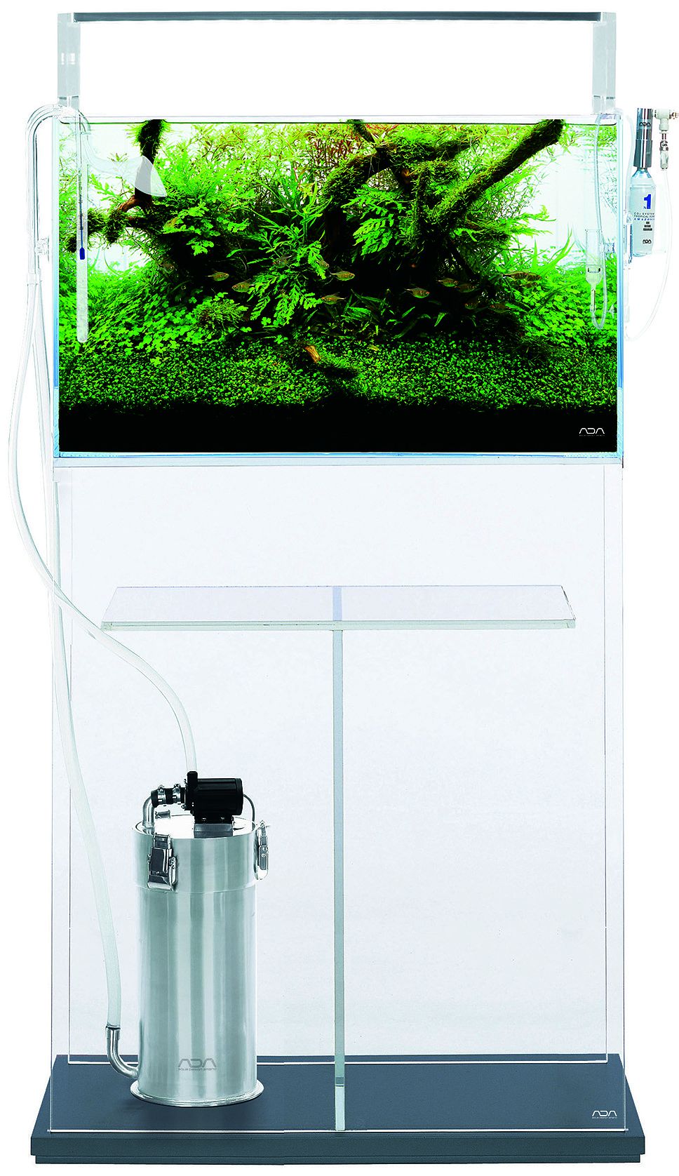 Ada Cube Cabinet Clear for w60xd30